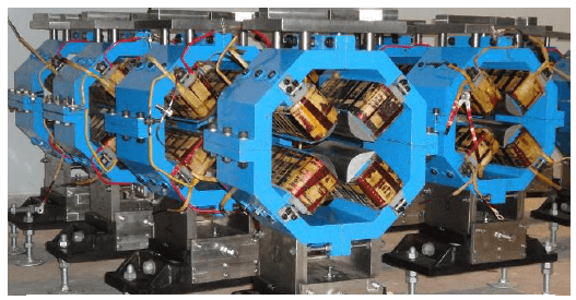 Fig. 70: Quadrupole magnets for IRFEL.